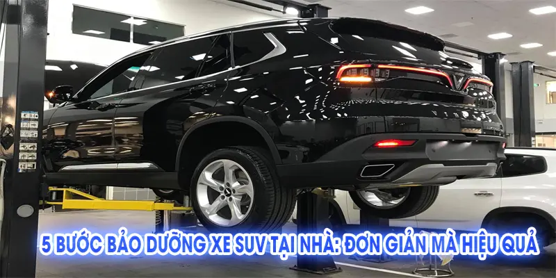 5 Bước Bảo Dưỡng Xe SUV Tại Nhà: Đơn Giản Mà Hiệu Quả